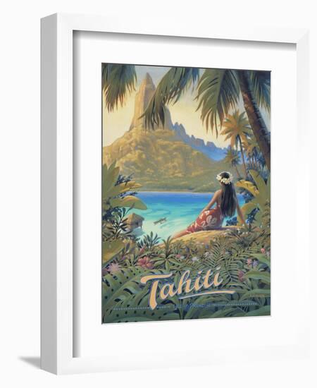 Tahiti-Kerne Erickson-Framed Art Print