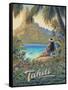 Tahiti-Kerne Erickson-Framed Stretched Canvas