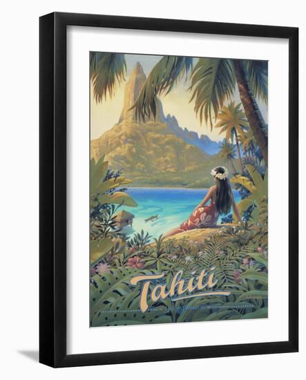 Tahiti-Kerne Erickson-Framed Art Print