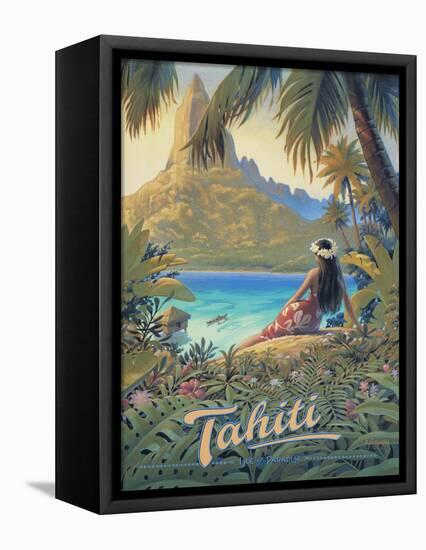 Tahiti-Kerne Erickson-Framed Stretched Canvas