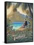 Tahiti-Kerne Erickson-Framed Stretched Canvas