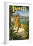 Tahiti-Kerne Erickson-Framed Art Print