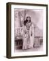 Tahitian Dancer, Tahiti, Late 1800s-Charles Gustave Spitz-Framed Photographic Print