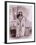 Tahitian Dancer, Tahiti, Late 1800s-Charles Gustave Spitz-Framed Photographic Print