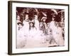 Tahitian Girls, Tahiti, Late 1800s-Charles Gustave Spitz-Framed Photographic Print