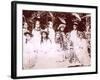 Tahitian Girls, Tahiti, Late 1800s-Charles Gustave Spitz-Framed Photographic Print