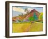 Tahitian Landscape, 1891-Paul Gauguin-Framed Art Print