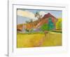 Tahitian Landscape, 1891-Paul Gauguin-Framed Art Print