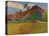 Tahitian Landscape, 1891-Paul Gauguin-Stretched Canvas