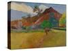 Tahitian Landscape, 1891-Paul Gauguin-Stretched Canvas