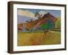 Tahitian Landscape, 1891-Paul Gauguin-Framed Giclee Print