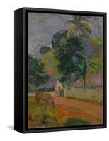 Tahitian Landscape, 1899-Paul Gauguin-Framed Stretched Canvas