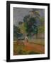 Tahitian Landscape, 1899-Paul Gauguin-Framed Giclee Print