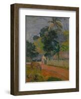 Tahitian Landscape, 1899-Paul Gauguin-Framed Giclee Print