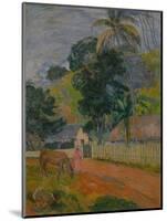 Tahitian Landscape, 1899-Paul Gauguin-Mounted Giclee Print