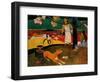 Tahitian Pastorale, 1895-Paul Gauguin-Framed Giclee Print