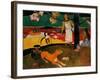 Tahitian Pastorale, 1895-Paul Gauguin-Framed Giclee Print