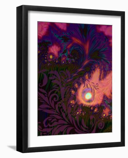 Tahitian Sunset-Tina Lavoie-Framed Giclee Print