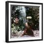 Tahitian Vahiné Girl-null-Framed Photographic Print