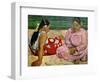 Tahitian Women on the Beach, 1891-Paul Gauguin-Framed Giclee Print