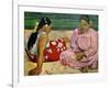 Tahitian Women on the Beach, 1891-Paul Gauguin-Framed Giclee Print