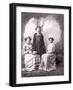 Tahitian Women, Tahiti, Late 1800s-Charles Gustave Spitz-Framed Photographic Print