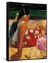 Tahitian Women-Paul Gauguin-Framed Stretched Canvas