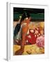 Tahitian Women-Paul Gauguin-Framed Art Print