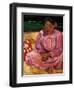 Tahitian Women-Paul Gauguin-Framed Art Print