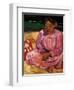 Tahitian Women-Paul Gauguin-Framed Art Print