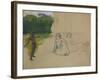 Tahitians-Paul Gauguin-Framed Giclee Print