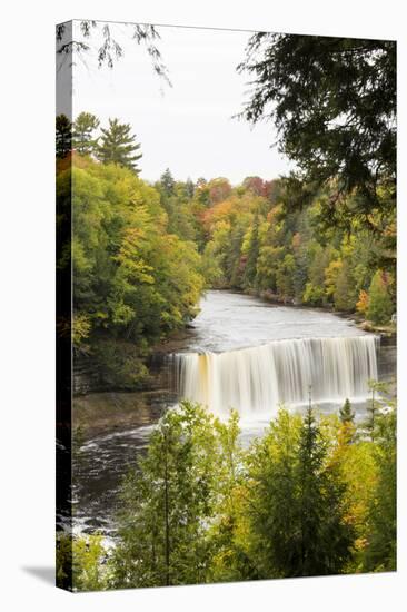 Tahquamenon Falls in Fall, Chippewa County, Mi-Richard and Susan Day-Stretched Canvas