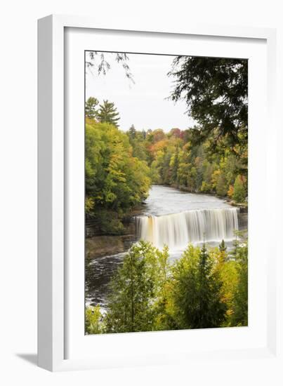 Tahquamenon Falls in Fall, Chippewa County, Mi-Richard and Susan Day-Framed Photographic Print