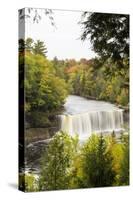 Tahquamenon Falls in Fall, Chippewa County, Mi-Richard and Susan Day-Stretched Canvas