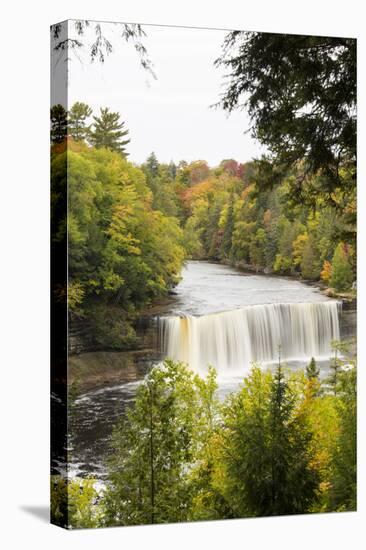 Tahquamenon Falls in Fall, Chippewa County, Mi-Richard and Susan Day-Stretched Canvas