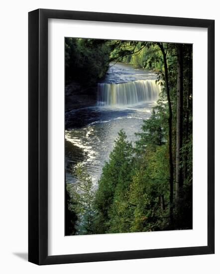 Tahquamenon Falls, Tahquamenon Falls State Park, Michigan, USA-Claudia Adams-Framed Photographic Print