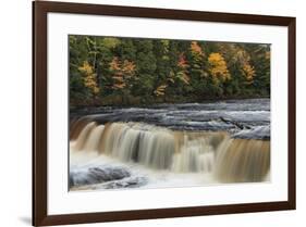 Tahquamenon Falls, Tahquamenon Falls State Park, Whitefish, Michigan.-Adam Jones-Framed Premium Photographic Print