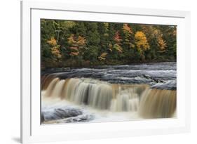 Tahquamenon Falls, Tahquamenon Falls State Park, Whitefish, Michigan.-Adam Jones-Framed Premium Photographic Print