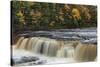 Tahquamenon Falls, Tahquamenon Falls State Park, Whitefish, Michigan.-Adam Jones-Stretched Canvas