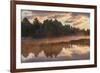 Tahquamenon River at sunrise, Paradise, Michigan.-Adam Jones-Framed Premium Photographic Print