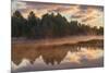 Tahquamenon River at sunrise, Paradise, Michigan.-Adam Jones-Mounted Premium Photographic Print