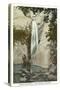 Tahquitz Waterfall, Palm Springs, California-null-Stretched Canvas