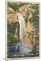 Tahquitz Waterfall, Palm Springs-null-Mounted Art Print