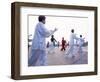 Tai Chi on the Bund, Shanghai, China-Gavin Hellier-Framed Photographic Print