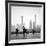 Tai Chi on the Bund (With Pudong Skyline Behind), Shanghai, China-Jon Arnold-Framed Photographic Print