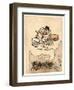 Tai No Yume Ebisu No Soroban-Utagawa Toyohiro-Framed Giclee Print