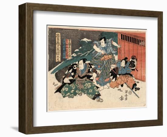 Taibi-Utagawa Kuniyasu-Framed Giclee Print