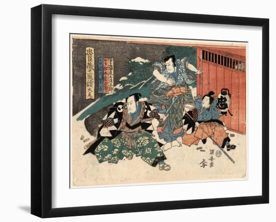 Taibi-Utagawa Kuniyasu-Framed Giclee Print