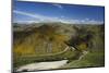 Taieri Gorge Train and Taieri River, Hindon, South Island, New Zealand-David Wall-Mounted Photographic Print