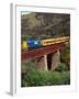 Taieri Gorge Train, near Dunedin, Otago, New Zealand-David Wall-Framed Photographic Print